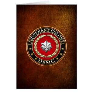 Marines Estadounidenses: Teniente Coronel (USMC Lt