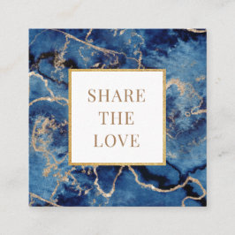 marino azul olas salón de oro spa Tarjeta de Lealt