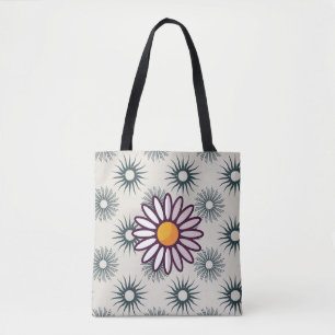 MARINOS Bolsa de compras Sunflower Boho Design