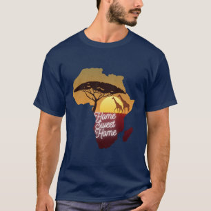 MARINOS   Mapa De Africanos En Una Camiseta