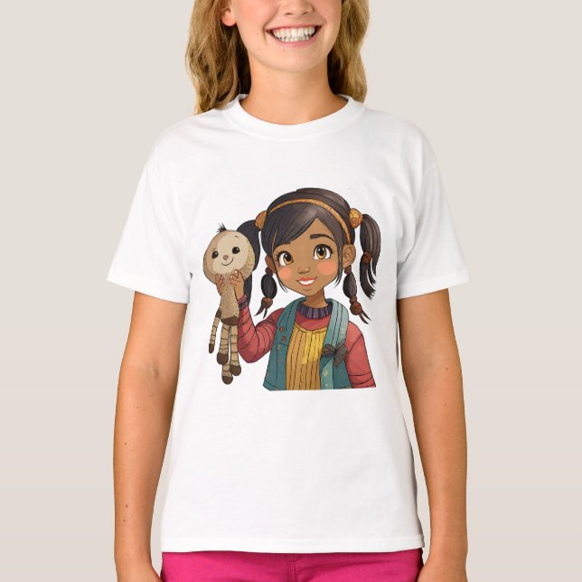 Marioneta de mano - Chicas Unisex camiseta (Anverso)
