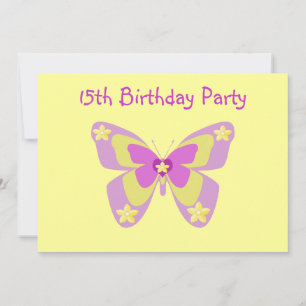 Mariposa, 15ª invitación a la fiesta de cumpleaños