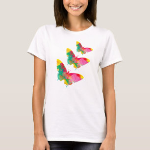 Mariposa acuática camiseta