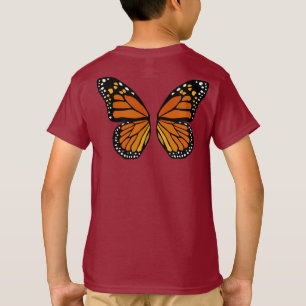 Mariposa Alas Niños Camisetas Cute Mariposa Tees