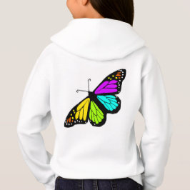 mariposa arcoiris cielo flores amiga femenina fami