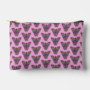Mariposa Arcoíris (rosa) - Bolsa de Accesorios