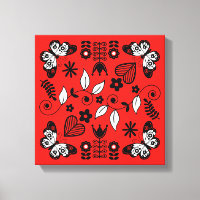 Mariposa Arte folclórico escandinavo