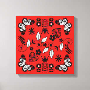 Mariposa Arte folclórico escandinavo