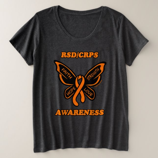 Mariposa/Awareness...RSD/CRPS (Anverso del diseño)