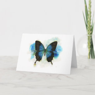 Mariposa azul cuaesquiera efectos de escritorio de