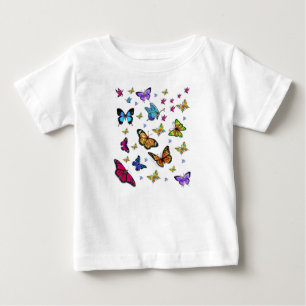 Mariposa bebé de camiseta