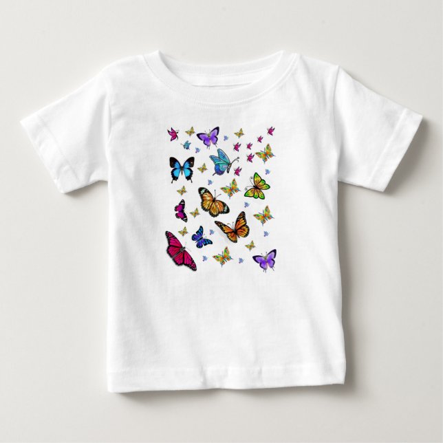 Mariposa bebé de camiseta (Anverso)