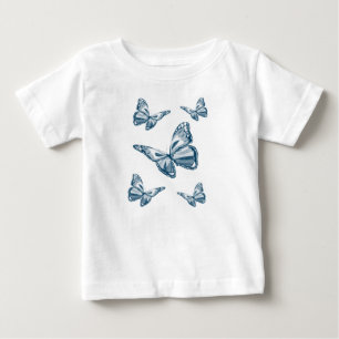 Mariposa bebé de camiseta