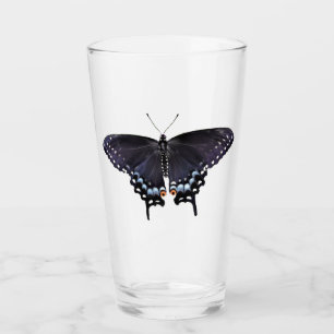 Mariposa Black Swallowtail de 16 oz Tumbler de vid