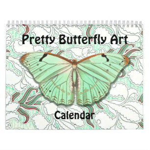 Mariposa bonito Calendario Mariposas