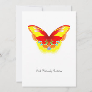 Mariposa caliente - Invitación a una asociación ci