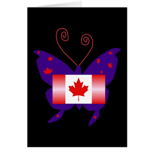 Mariposa canadiense Diva (Frente)