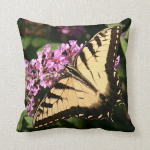Mariposa cola de golondrina negra Almohada