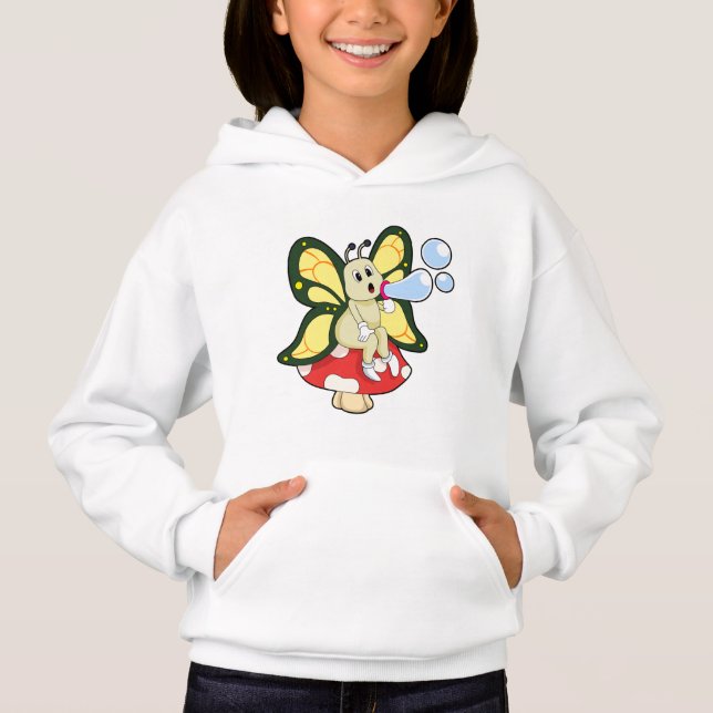 Mariposa con burbujas de jabón (Anverso)