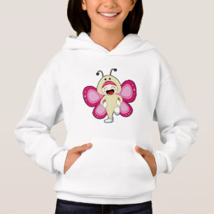 Mariposa con disfraz