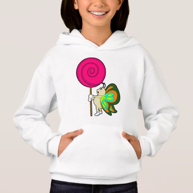 Mariposa con Lollipop (Anverso)