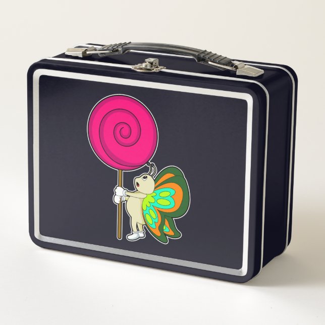 Mariposa con Lollipop (Anverso)