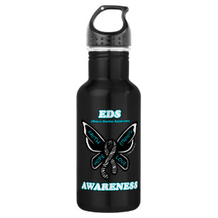 Mariposa/Conciencia... Botella de agua de EDS
