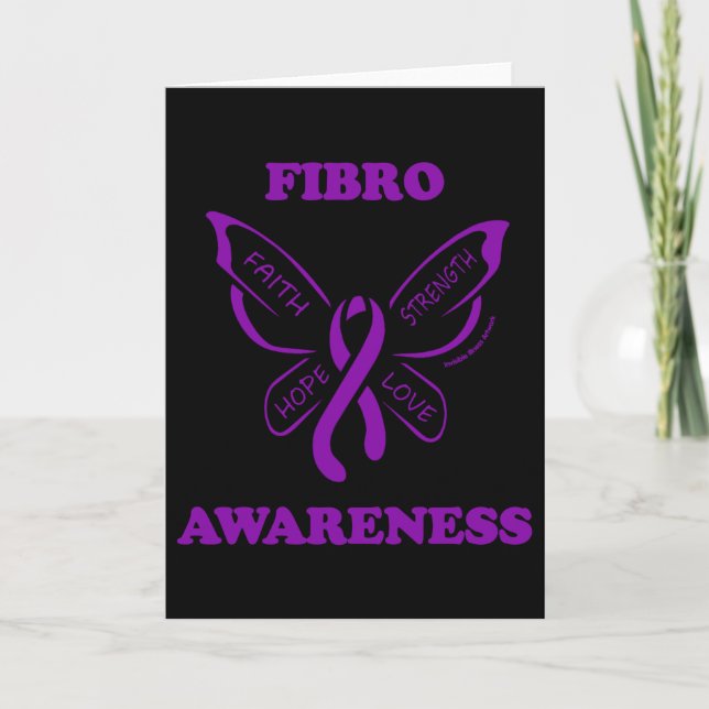 Mariposa/Conciencia... Tarjeta Fibro (Anverso)