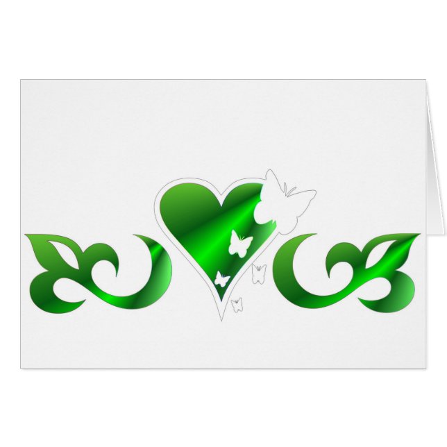 Mariposa Corazón y Lily Rainbowart (Anverso (Horizontal))