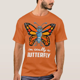 Mariposa Cuta Mariposa Camisa Dabbing Monarca Mari