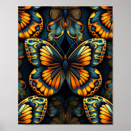 Mariposa de arte pop
