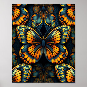 Mariposa de arte pop