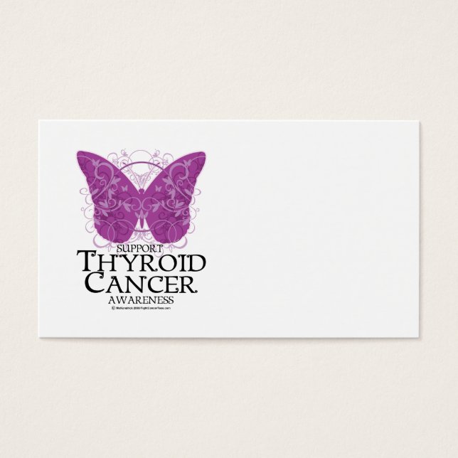 Mariposa de cáncer tiroideo (Frente)
