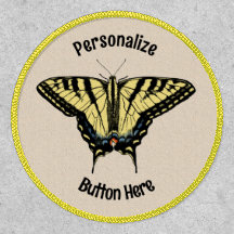 Mariposa de cola de cerda amarilla del suroeste