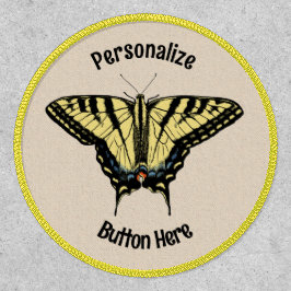 Mariposa de cola de cerda amarilla del suroeste