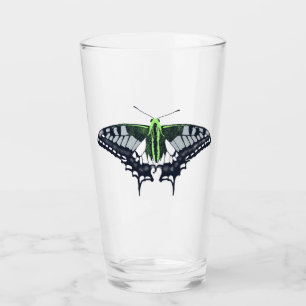 Mariposa de cola de cerda con bandera de género