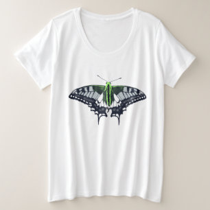 Mariposa de cola de cerda con bandera de género