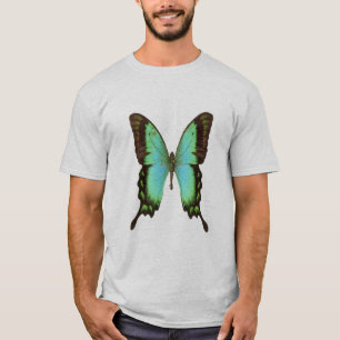 Mariposa de la Esmeralda-swallowtail, camiseta