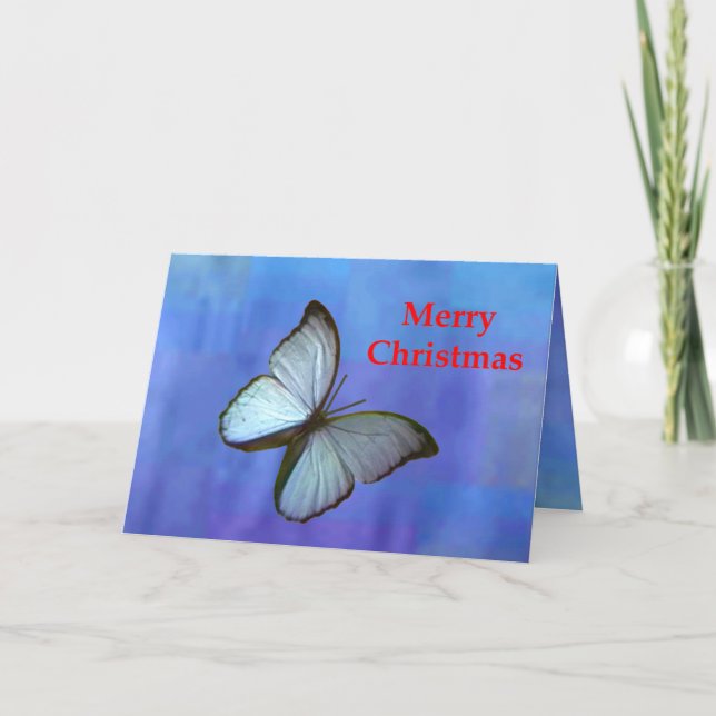 Mariposa de las Felices Navidad que soña el MUSEO (Anverso)