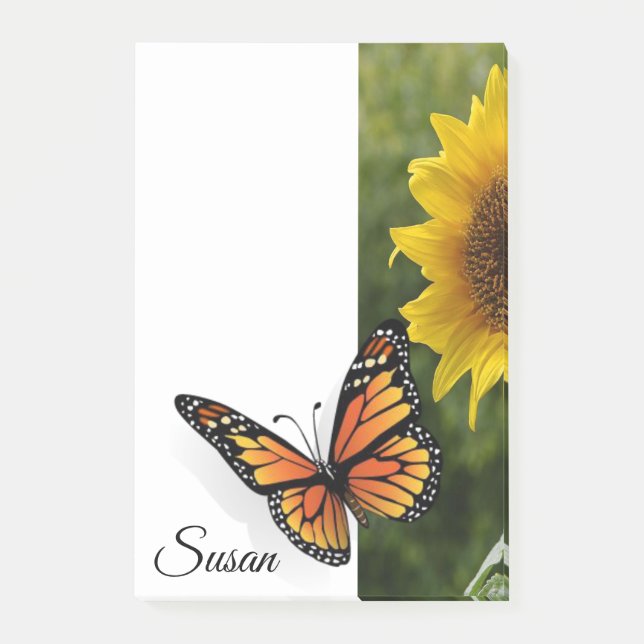Mariposa de notas posteriores (Anverso)