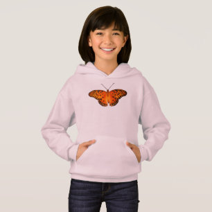 mariposa de pasión naranja