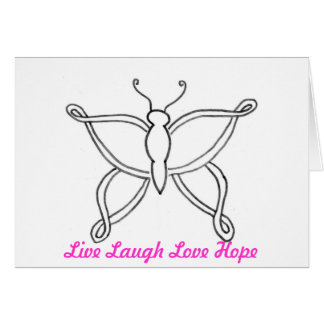 Mariposa del cáncer de pecho