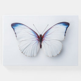 Mariposa del libro de invitado funeral