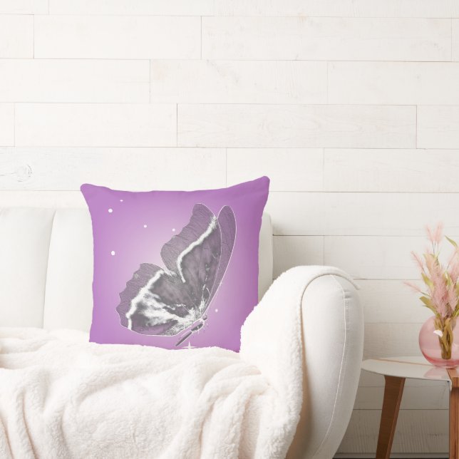 Mariposa Delicada En El Cojín decorativo Plaza Lil (Sofá)