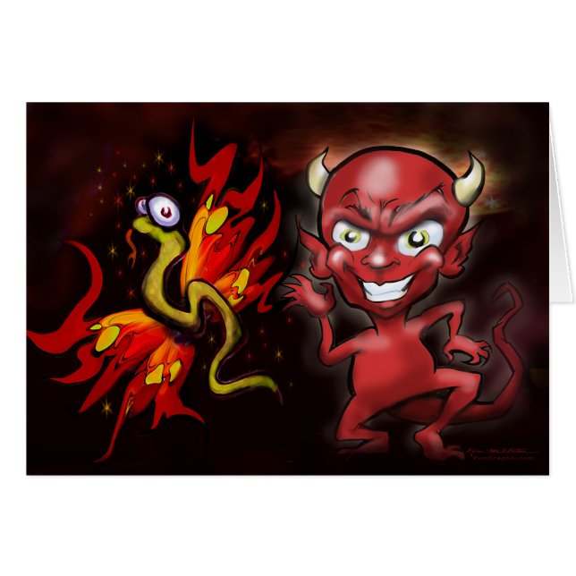 Mariposa en Demon (Anverso (Horizontal))