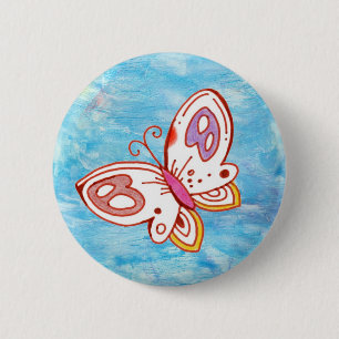 Mariposa en el botón del cielo