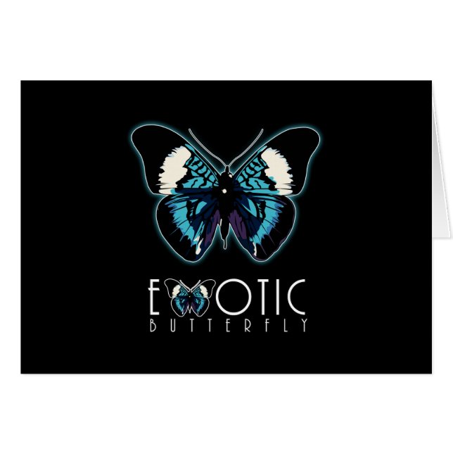 Mariposa exótica (Anverso (Horizontal))