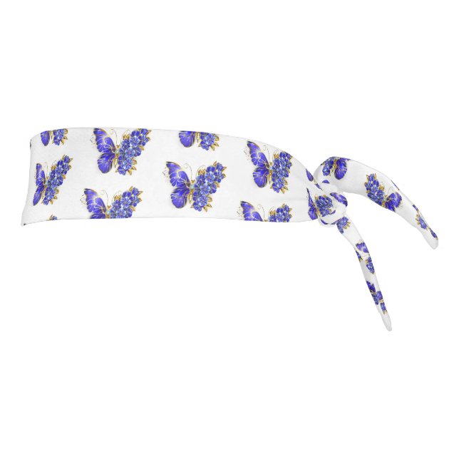 Mariposa Flor Zafiro (Girar 90)