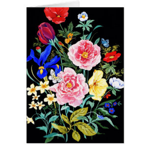 Mariposa floral