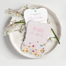 Mariposa florida bebé en Bloom Baby Shower